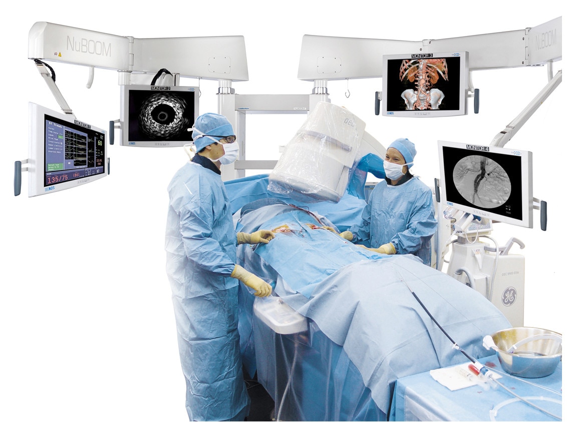 Imagerie chirurgicale OEC pour salles d'opération hybrides