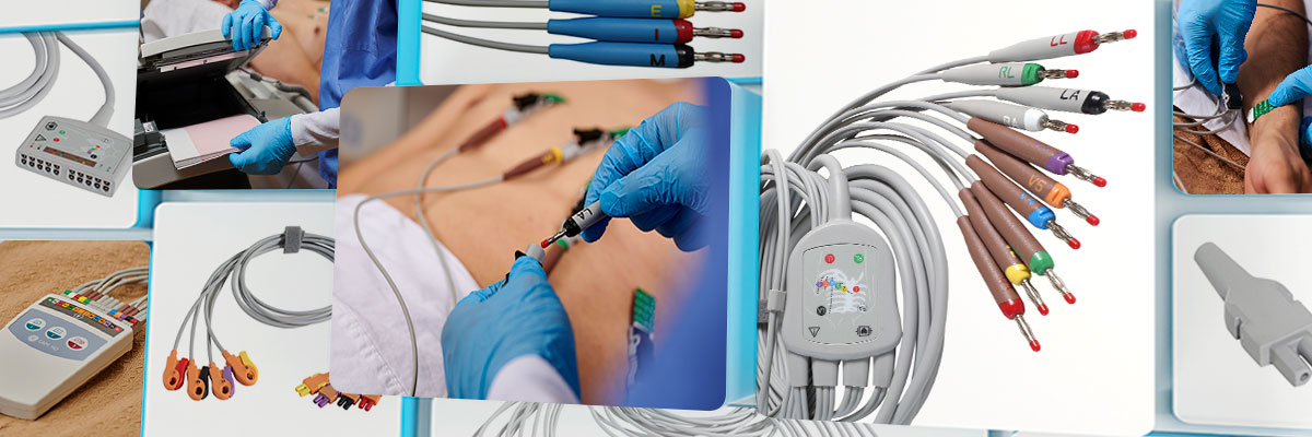 GE Healthcare Diagnostic Cardiology ECG Cables, Leadwires and Accessories